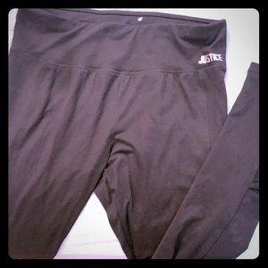 Justice Active Lattice and Mesh Leggings